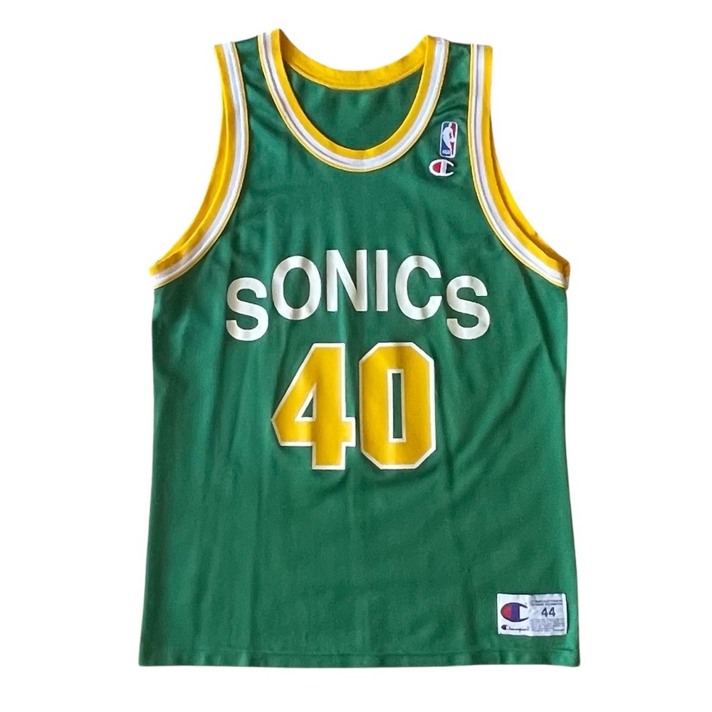 Vintage Champion Shawn Kemp Jersey. Sz 44.